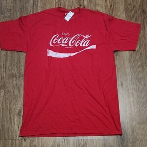 Coca Cola Red Graphic Short Sleeve Tee